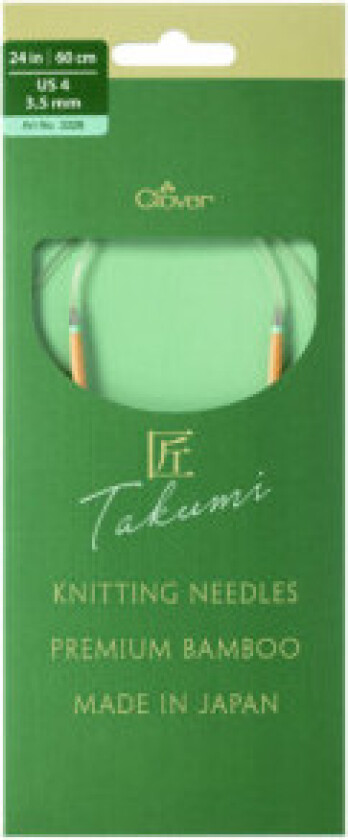 Takumi Pro Bambus rundpinne m/ kulelager 60cm 3,5mm