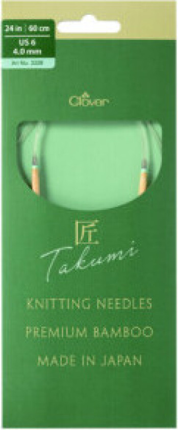 Takumi Pro Bambus rundpinne med kulelager 60cm 4.0mm