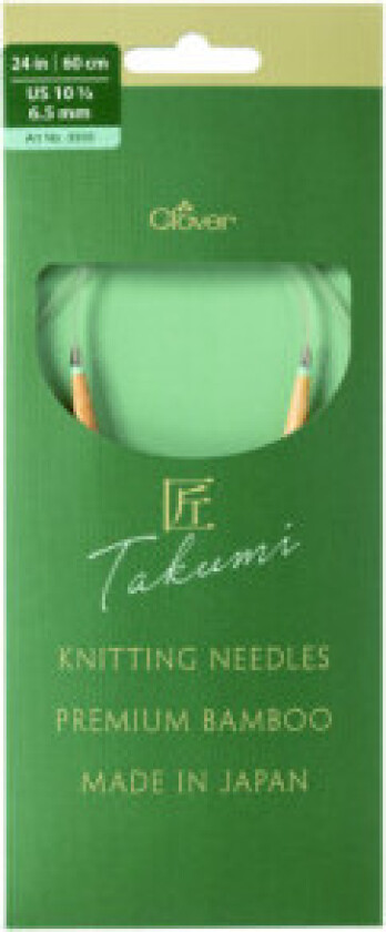 Takumi Pro Bambus rundpinne med kulelager 60 cm 6,5 mm