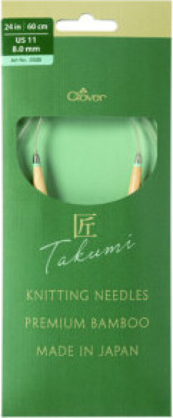 Takumi Pro Bambus rundpinne med kulelager 60cm 8.0mm