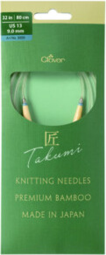 Takumi Pro Bambus rundpinne med kulelager 80cm 9.0mm