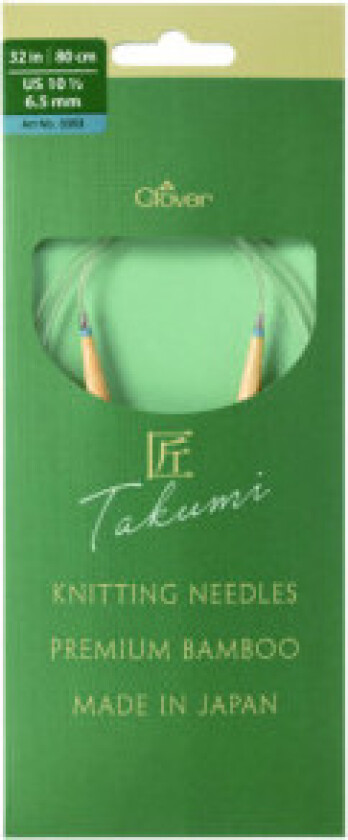 Takumi Pro bambus rundpinne med kulelager 80 cm 6,5 mm