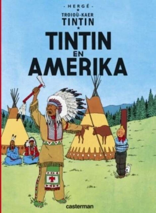 Tintin: Tintin En Amerika (Breton) av Herge