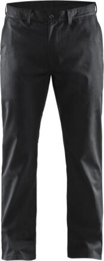 Chinos stretch svart d100