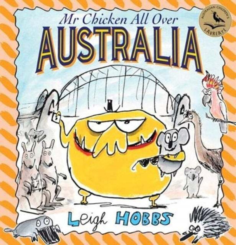 Mr Chicken All Over Australia av Leigh Hobbs