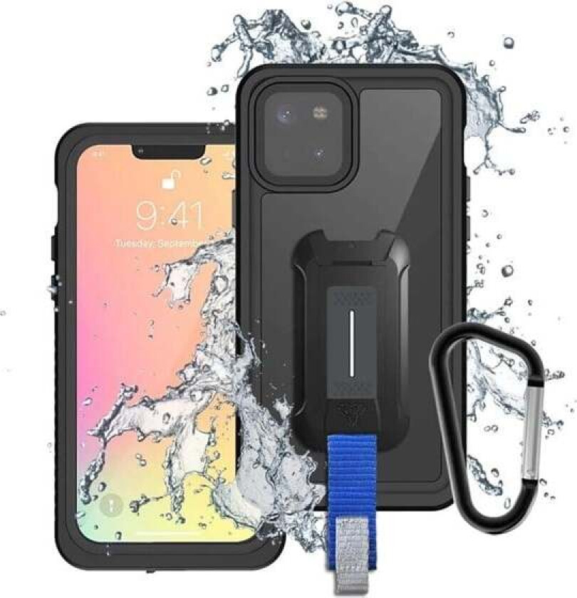 Waterproof case for iPhone 12 Black