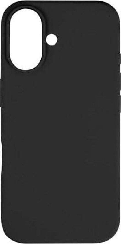 CoverCase Silicone iPhone 16 Black W/Magsafe
