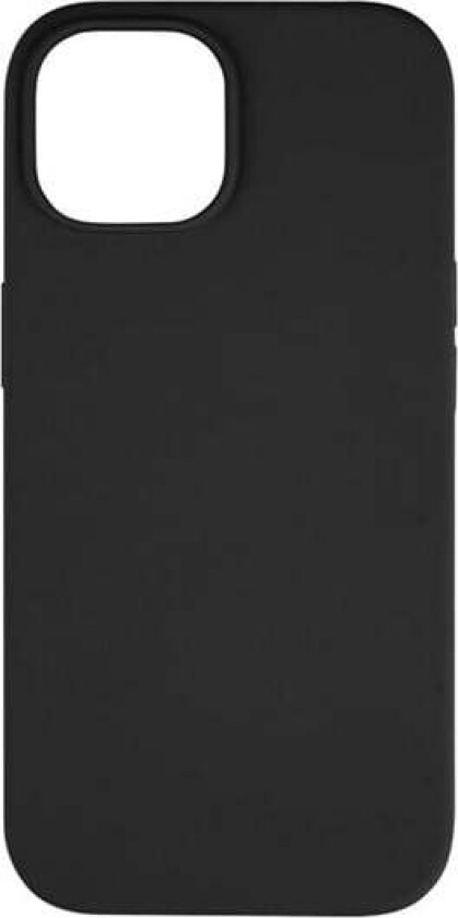 CoverCase Silicone iPhone 15 Black W/Magsafe