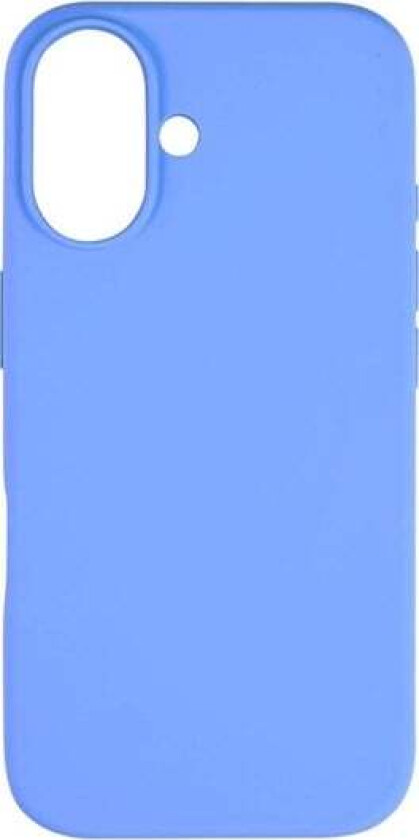 CoverCase Silicone iPhone 16 Blue W/Magsafe