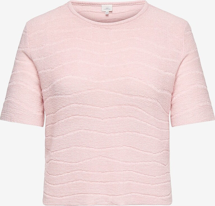 Genser carSunny SS O-neck Loose Tee Knt - Rosa