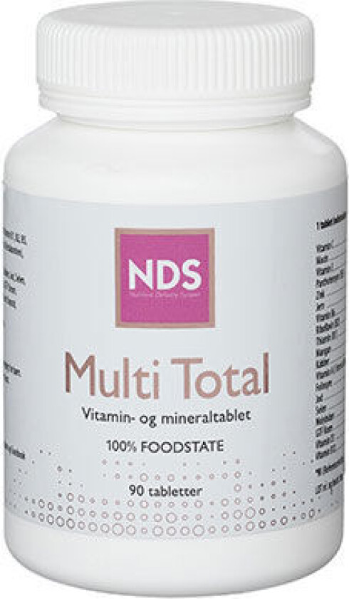 Multi Total - multivitamin- og mineral - 90 Tabletter