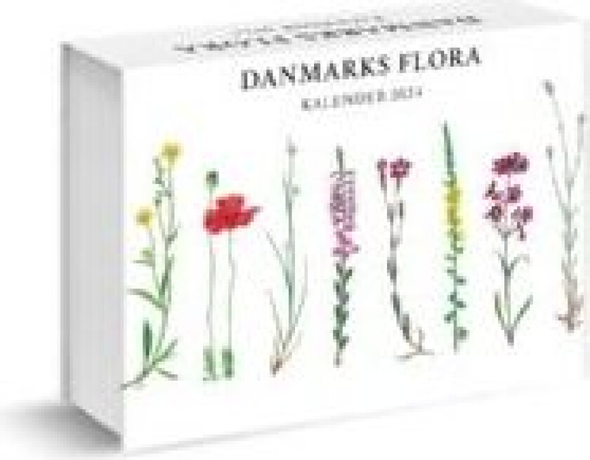 Danmarks flora - Kalender 2024. Kirsten Bruhn Møller Knud Ib Christensen Språk: Dansk
