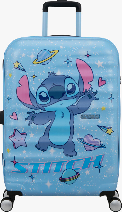 Wavebreaker Disney Spinner Koffert 64L, Stitch Universe - Kofferter