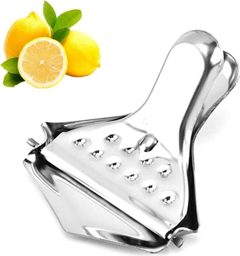 Manuell sitruspresse i rustfritt stål