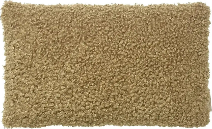 Cushion Cover - 30 X 50 Cm - Teddy - Tan - Orange - L 30CM
