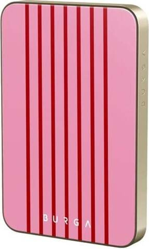 Favorit Bikini - MagSafe Power Bank 5000 mAh Gold Nødlader - Rosa - 5000 mAh
