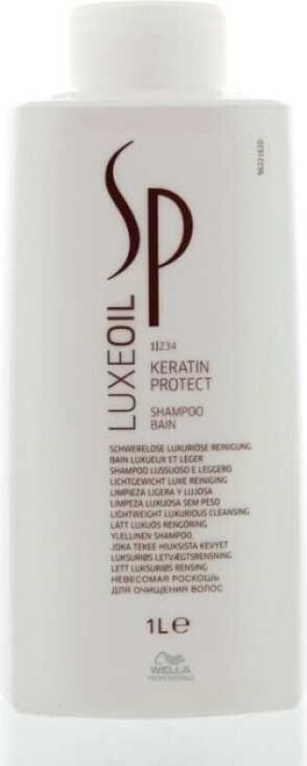 Wella SP system professional Luxeoil Keratin Protect shampoo 1 pakke (1x 1 L)