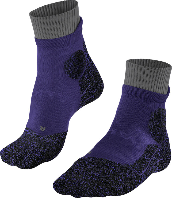 Men's Trail Running Socks Amethyst 35-36, Amethyst