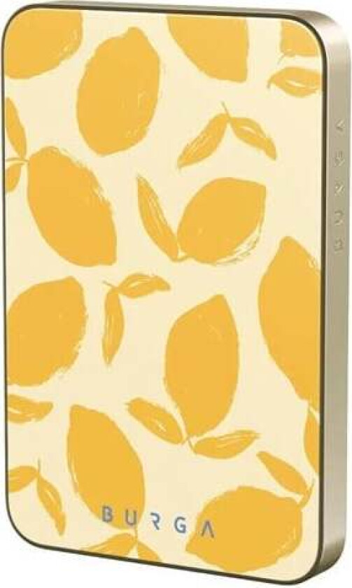 Lemon Tart - MagSafe Power Bank 5000 mAh Gold Nødlader - Gul - 5000 mAh