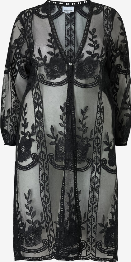 Kardigan Zh-myrt 1347 L/S - Svart