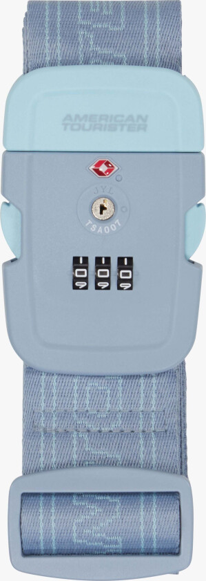 Bilde av TSA Bagasjestropp, Stone Blue/Blue - Kofferter - 100% Polyester