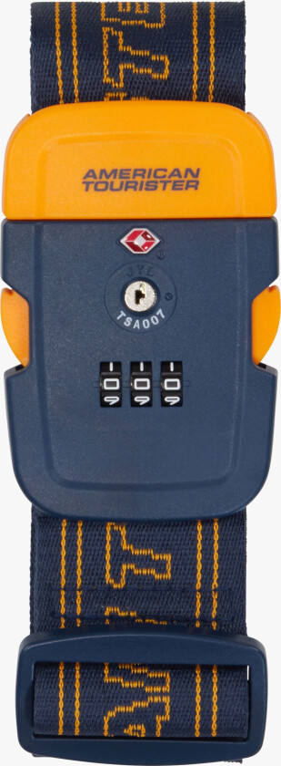 Bilde av TSA Bagasjestropp, Navy/Orange - Kofferter - 100% Polyester