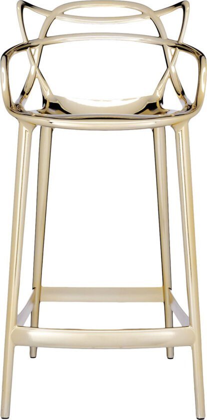 Masters Stool 5849, Gold - Barstoler - Philippe Starck - Gull - Plast