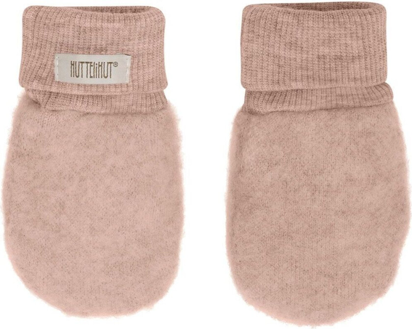HUTTEliHUT Ullfleece votter 2-lags, Mahogany Rose (86/92) 86/92