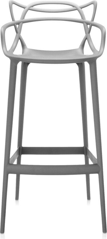 Masters Stool 5868, Grey - Barstoler - Philippe Starck - Grå - Plast
