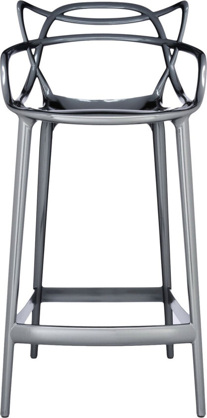 Masters Stool 5849, Titanium - Barstoler - Philippe Starck - Grå - Plast