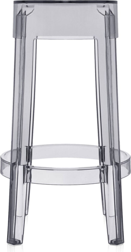 Charles Ghost Bar Stool - Smoke Grey - Barstoler - Philippe Starck - Grå - Plast