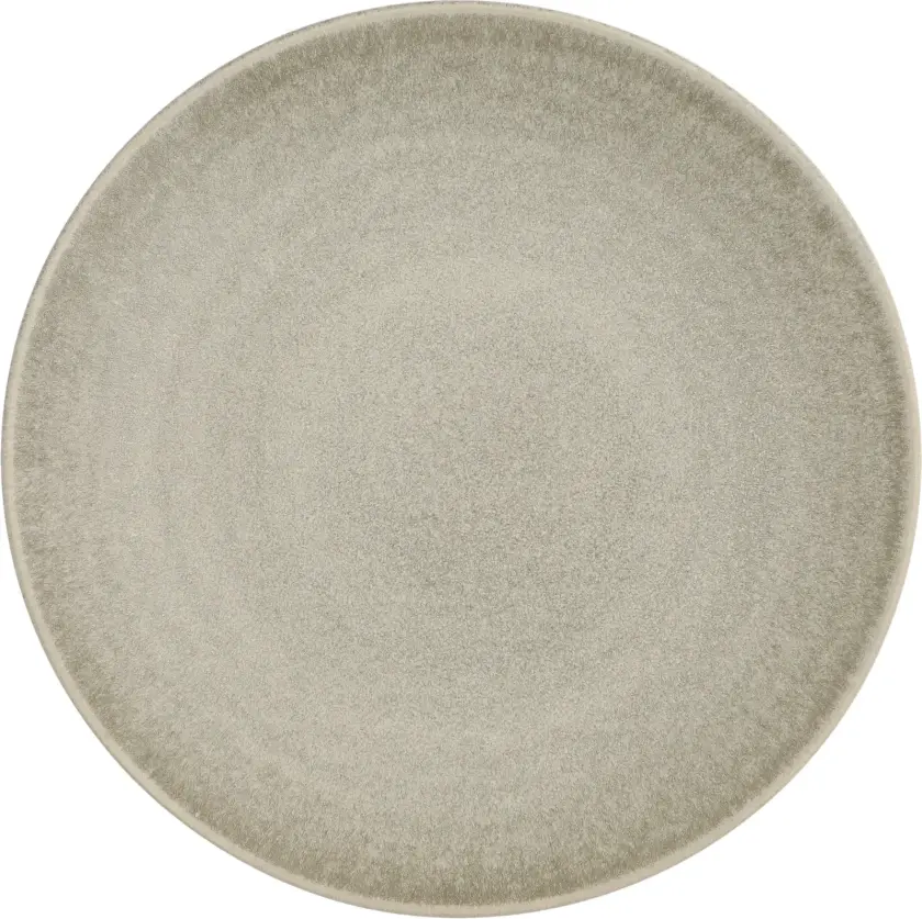 Terra middagstallerken Beige steingods, Ø26,5 cm