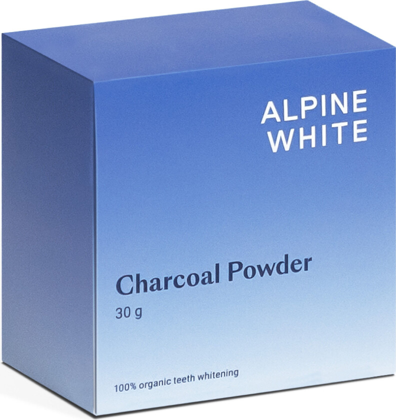 ALPINE WHITE Whitening & Care Charcoal Powder 30 g