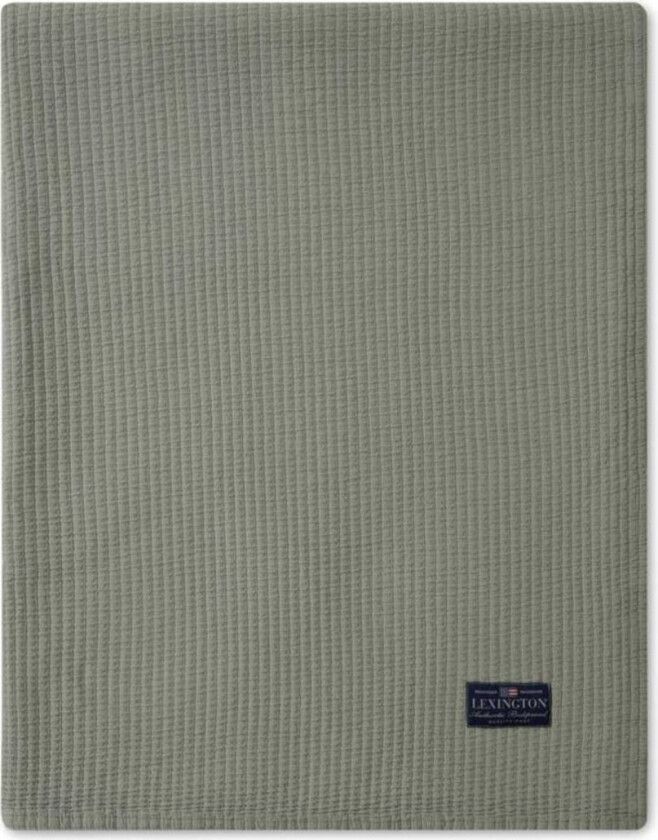 Quilted Cotton Sengeteppe Lexington (Green, 260x240)