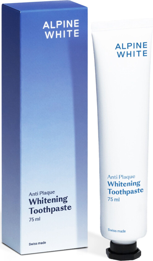 ALPINE WHITE Whitening & Care Whitening Toothpaste Anti Plaque 75 ml
