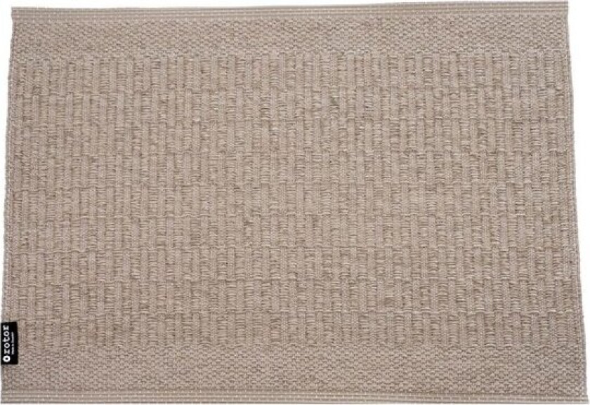 Dørmatte 70x50 cm beige