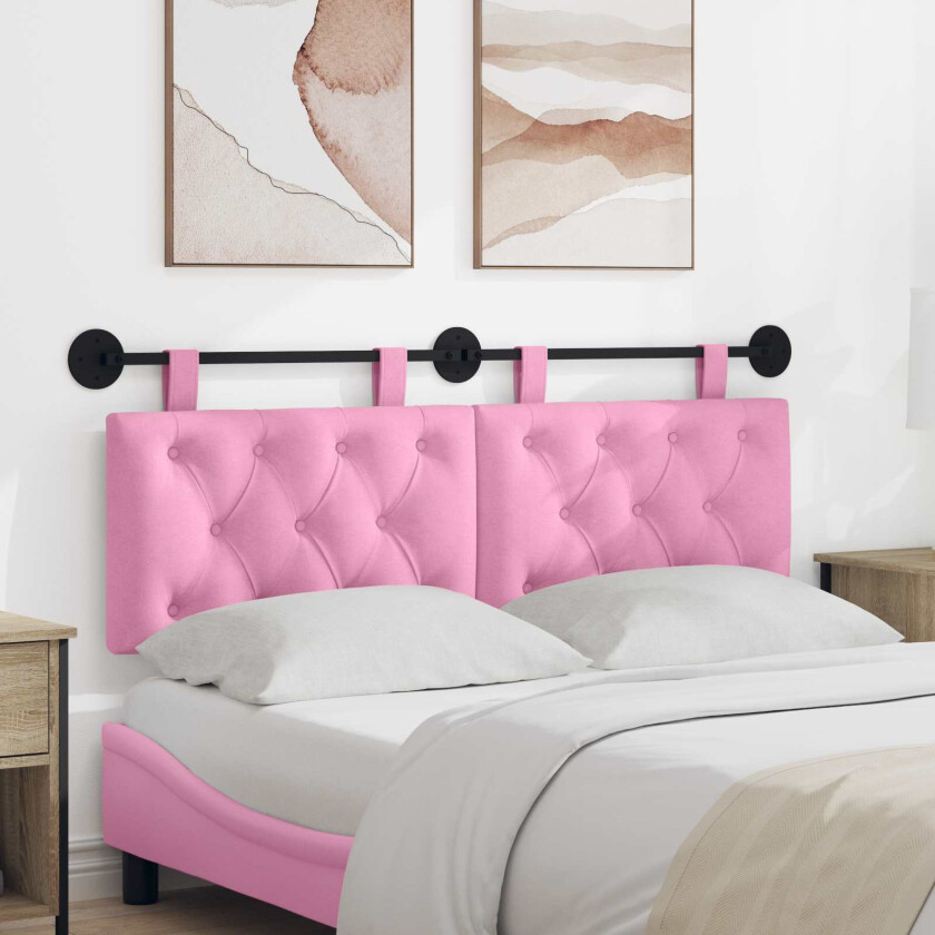 Hengende sengegavl Rosa Stoff