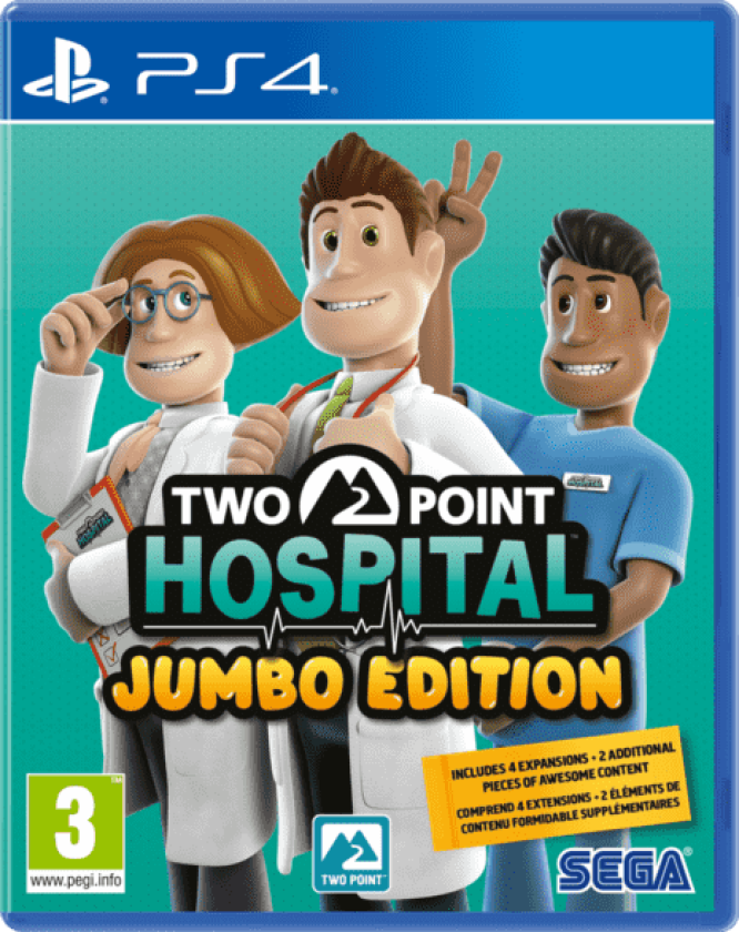 Two Point Hospital (Jumbo Edition) - Sony PlayStation 4 - Strategi