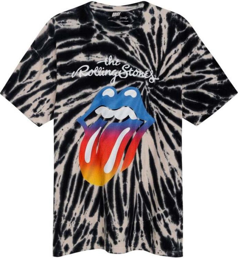 T-skjorte - Amplified Collection - Rainbow Tongue - XS til 3XL - Herrer - flerfarget