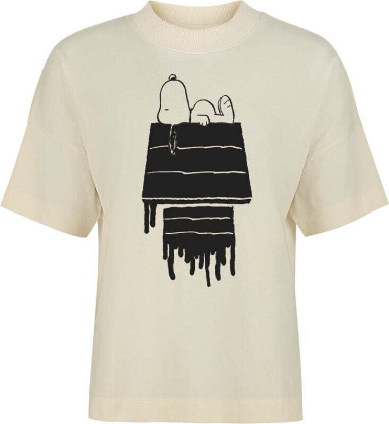 T-skjorte - Snoopy - Leaky Doghouse - S til 3XL - Damer - natur