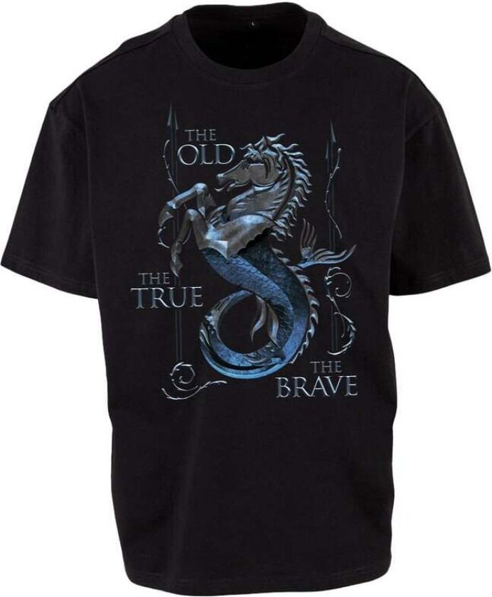 T-skjorte - House of the Dragon - The Old The True The Brave - M til 3XL - Unisex - svart