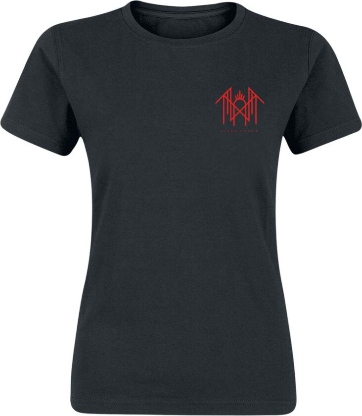 T-skjorte - Totem - S til 3XL - Damer - svart