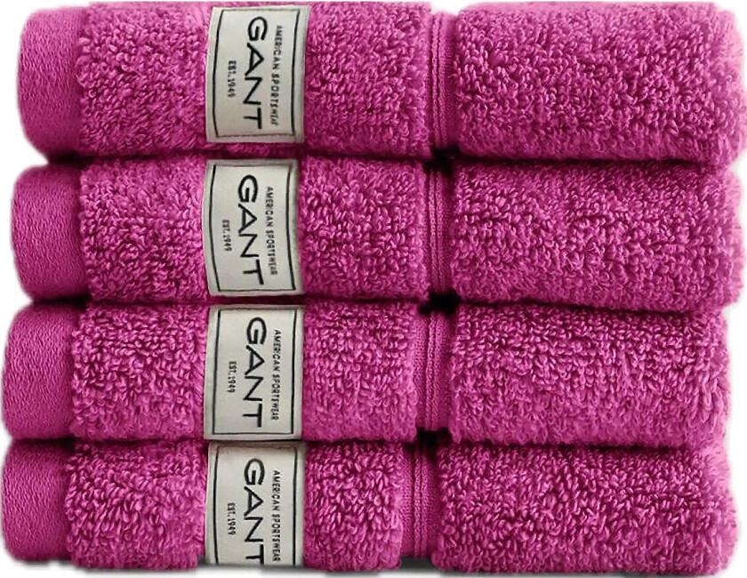 Premium Towel 30X30 4-Pack - Purple - 30X30