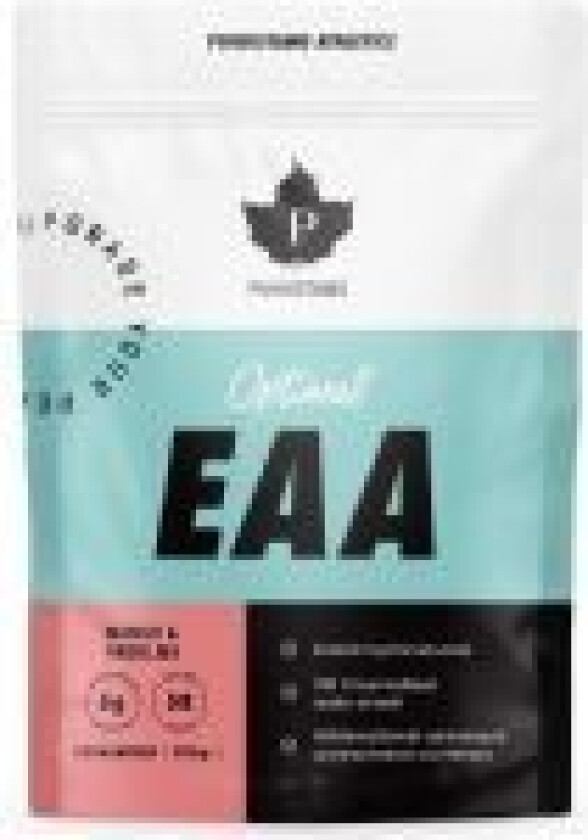 Pudhistamo Athletics Optimal EAA Mango-bringebær aminosyredrikk, 350 g
