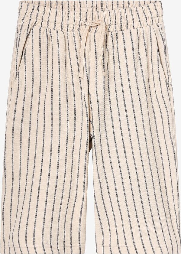 Shorts i bomullsfrotté - Beige