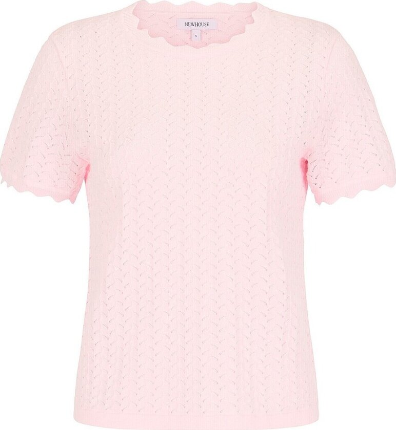 Strikket topp Livia - Rosa