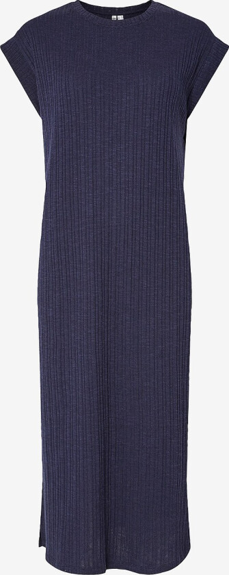 Kjole pcLena SS Midi Dress - Blå