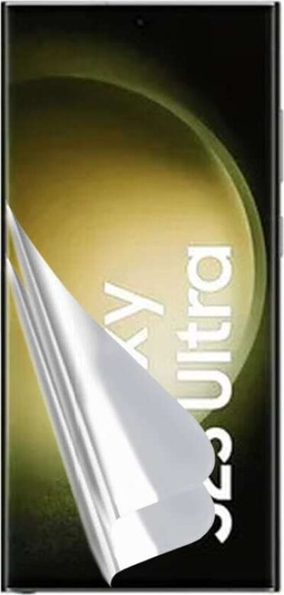 2-pak Skjermbeskytter 3D Soft HydroGel Samsung Galaxy S23 Ultra