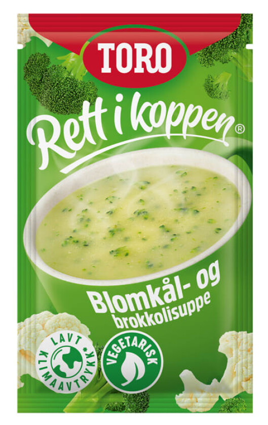 Toro Rett i Koppen Blomkål- & Brokkolisuppe 20g