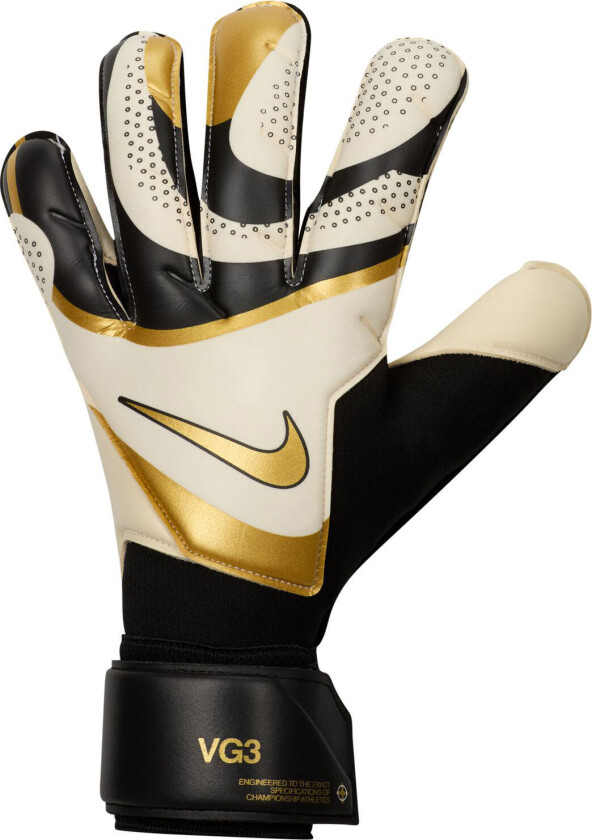 Vapor Grip3 Keeperhansker Black/White/Metallic Gold Coin 7